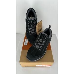 OL Outjet Legend Mens Waterproof Hiking Shoes Leather Size 9 New Black